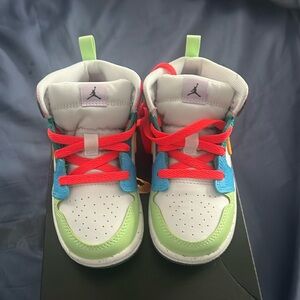 Multi color Jordan’s 7c